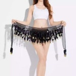 밸리댄스 힙스카프 밸리복 줌바 라틴 힙스커트 댄스복