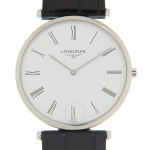 론진 La Grande Quartz Dial Ladies Watch 론진 여성 시계 L4 709 4 21 2 L47094212