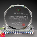 골프트로피 크리스탈상패 우수사원 공로패 퇴직 감사패 C 1개 G2425