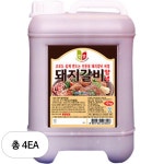 청우식품 첫맛 첫맛 청우식품 돼지 갈비양념 10kg 1개