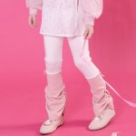 아이러브제이 아이러브제이 엘리 워머 리본 레깅스 JWWLE02