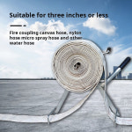 휴대용 호스 릴 기계 접이식 수동 화재 와인 더 농업용 물 권선 랙 보관 도구