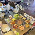 접이식 숯불 고깃집 바베큐 불판 테이블 구이 식당