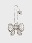 에이레브 에이레브 Beaded Pearl Big Bow Bagcharm
