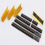 에이오티 AOT 샵 스탠드형 가격표 4세트 진열