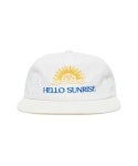 헬로 선라이즈 Washed Two Tone Logo 6Panel Cap Off 23HSCPTW