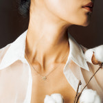 미꼬 미꼬 NEW 운화 다이아몬드 S 네크리스