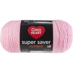 Red Heart 레드하트 슈퍼세이버 점보사 꽃잎핑크