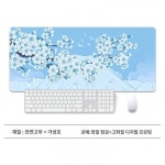 QCK 마우스패드 CSGO PC방 오버사이즈 e스포츠 전용 게이밍 마우스패드 PC테이블패드 FPS 치킨 커스텀