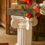 그리스 기둥 신전 장식품 로마기둥화분 B타입