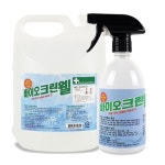 크로바케미칼 크로바 바이오크린웰 살균소독제 500ml + 4L