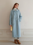 쎄무아듀 쎄무아듀 Cest Ribbon point double coat