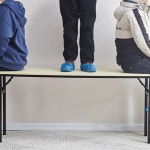 간이 창가 베란다 탁자 테이블 이동식 접이식 틈새 책상