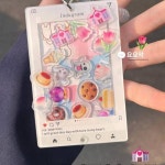 인스타 액자 아크릴 스탠드 에모지 다니메 전시대 락앤락 키링 액세서리 키링 액자