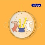 뮤지엄 인 핸드 전통설화 DIY 둥실둥실 달토끼 썬캐쳐 모빌