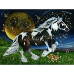 페인팅 동물 모자이크 말 자수 봄 크로스 키트 인테리어 7 1163 1개 D Full Round
