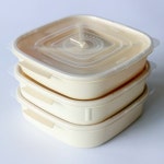 날짜표시기능 납작보관용기 3종 세트 피크닉손잡이