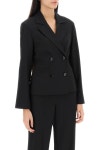 GANNI GANNI shaped double breasted jacket 099