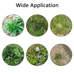 정원 뿌리 제거제 풀러 잡초 발톱 도구 머리 스탠드 파기 교체 페달 원예 W der