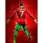 축구 선수 사각 페인팅 키트 크리스티아누 호날두 크로스 자수 1 1개 C Square S21349