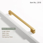 알루미늄 가구 손잡이 주방 서랍 캐비닛 당기기 찬장 하드웨 1개 3 G2018-200