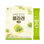 바로푸드 레알 청포도 콜라겐 젤리 스틱 20g x 60포