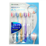 씨앤씨 유한덴탈케어 LX 2단 미세모 칫솔 5입
