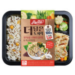 맛있닭 더담은 닭가슴살 도시락 스테이크갈릭맛 퀴노아영양밥 275g