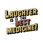 Nursery Laughter is The Medicine Joyful Amusing Cheerful Humorous Quote Wall Art Sticke