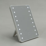 조명거울 미니거울 화장대 각도조절 탁상 3단 LED 3XexS