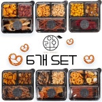 아오리마켓 마른안주 세트 맥주안주 건어물 플래터 아오리마켓 삼삼플래터 A B C D E F SET 6개