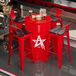 깡통 테이블 드럼통 술집 원형 깡통테이블 업소용 포차 사이즈 맞춤 사이즈 맞춤