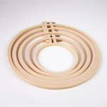 원형 플라스틱 수틀 십자수 프랑스 자수 틀 DIY 액자 리스 만들기 마크라메 부자재 C 1개