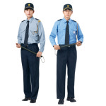 경신사 경비복 상하 set 하늘 K-25 긴팔 K-25-2
