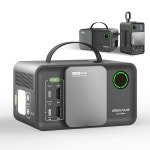 ACACIA 92 16Wh 휴대용 발전소 25600mAh 캠핑용 태양광 발전기 100W AC DC USB QC3 0 PD 3 0 가정용 LED