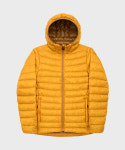 머렐 머렐 WOMEN 도레이 쿠도스 경량 구스 다운 자켓 DARK MUSTARD MLW2D4DW1521DU