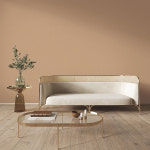 만능풀바른벽지 심플린넨 번트오렌지 H7047-4