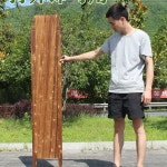 자바라 울타리 펜스 바리케이트 원목 공사장 게이트