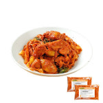춘천 더나은푸드 맛있는 집들이음식 닭다리살 양념 춘천닭갈비 500gx2팩 1kg 냉동