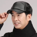남성 방한 보온 군밤 귀달이 털모자 군모 붕어빵 장수