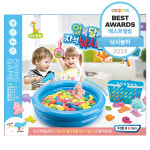 키즈팡팡 알록달록 바다어부 자석 낚시놀이 67pcs 혼합색상 1개