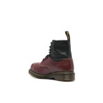 MM6 메종 마르지엘라 DR MARTENS 넘버 로고 투톤 레이스업 부츠 P8029 S66WU0125 H6077
