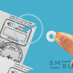 SMBL 펀치 홀 테이프 서류홀보호스티커 바인더홀보호스티커 홀찢어짐방지스티커