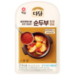 CJ제일제당 CJ 다담 바지락 순두부찌개 양념 140g 1개