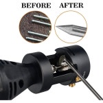 텅스텐 전극 연삭기 TIG 용접 도구 컷오프 슬롯이 다중 각도 오프셋 수 구멍 연삭 15PCS