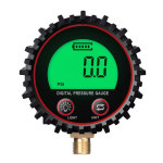 T3EF 휴대용 255psi 고무 호스 커넥션 커플러 PSI BAR KPA KGF CM2가있는 디지털 타이어 압력 게이지
