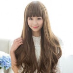 벌집몰 긴머리 데일리 웨이브 여신스타일 가발 망포함 선정제품 포니테일 예쁜가발 H NC B 23 WKK L8 V 오렌 통 가발-자연블랙 망 있음 BZ 1개