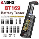 ANENG 범용 배터리 테스터 9V 1 5V 버튼 셀 LCD 표시기 게이지 검사기 가정용 분석기 미터 도구 BT169