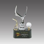 금속인형크롬도금 판촉물 G3177