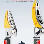 나무 전지가위 감따기 따기 수확 가위 고지 장대 1 1 8m 확장 불가